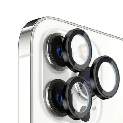 Bumper De Câmera Preto Compatível Iphone 13 Pro / Max