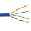 Cabo De Rede Cat5E Cmx Com 100 Metros Soho Plus Azul