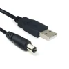 Cabo Conector Usb P4 50cm Ponta 5.5 X 2.5mm Cdx-5.5