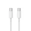 Cabo Conector Usb Tipo C Para Tipo C 3.1 1 Metro Branco