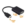 Cabo Conversor De Hdmi Para Vga X-Cell Xc-Adp-33 Preto