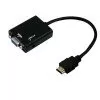 Cabo Conversor HDMI Para VGA 15cm 075-0823 5+