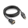 Cabo Conversor Hdmi Para Vga + Adaptador Mini Hdmi Multi