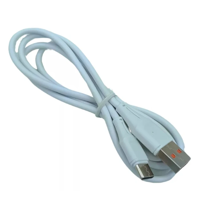 Cabo De Dados USB Para Tipo-C 1 Metro Cor Branco Sasathree