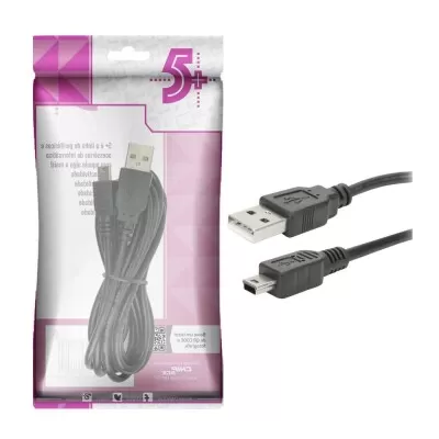 Cabo De Dados Usb 2,0 / Mini Usb V3 Chipsce Novo