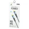 Cabo De Dados Usb Para Tipo C 60W 6A Turbo Xcell Novo