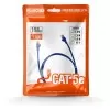 Cabo De Rede Cat5 5M Azul Pluscable Novo