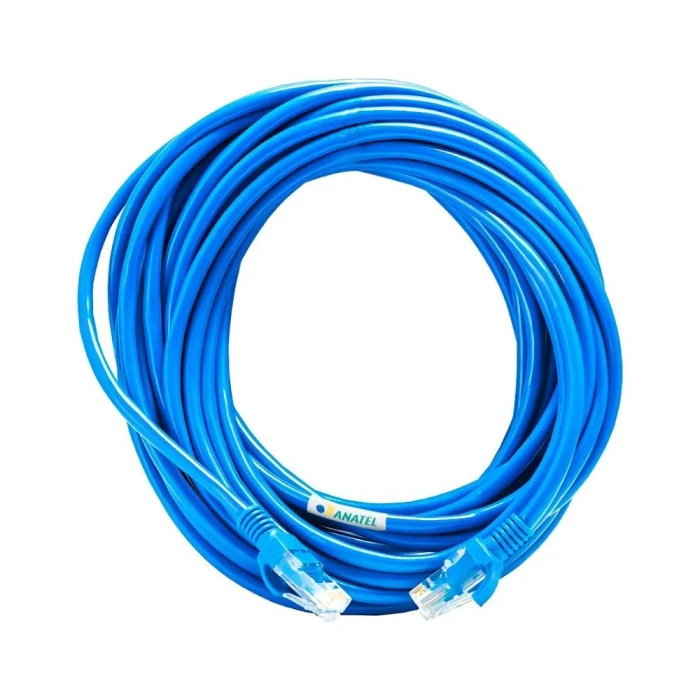 Cabo De Rede Lan Internet Cat5 10 Metros It-blue Le-304