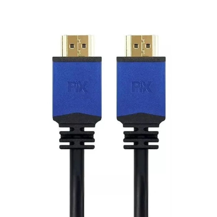 Cabo De Vídeo Hdmi 2.1 8K Hdr 50cm Cor Preto Super Pix