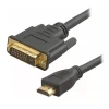 Cabo De Vídeo Hdmi Para Dvi 1.8 Metros Le-6626 It-Blue