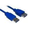 Cabo Extensor USB 3.1 2 Metros Azul 018-7702 5+ Chipsce