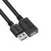 Cabo Extensor Usb A 2.0 Macho Para Usb A 2.0 Femea 28awg Pur