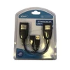 Cabo Extensor Usb Ethernet Via Rj45 Knup Preto Hb-T88
