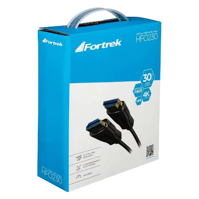 Cabo HDMI 2.0 Fibra Óptica 30M HF0230 Fortrek