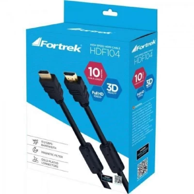 Cabo HDMI FullHD 10m 3D HDF104 Fortrek