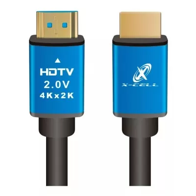 Cabo Hdmi 2,0 4K Hdmi Hd 1,5 Metros Xc-4K1 X-Cell Novo