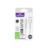 Cabo Micro USB Maketech 2 metros Branco Novo