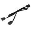 Cabo Molex ARGB 5V 3 Pinos 1 x 2 Saída 50cm Cm-52