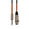 Cabo Para Microfone Xlr F X P10 M 7 Metros Preto Hayonik