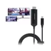Cabo Simply Pc Tipo-C Para Hdmi Cor Preto 1.5m Samsung
