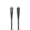 Cabo Tipo C Compatível Lightning 27W 2 Metros Preto Ims-149A