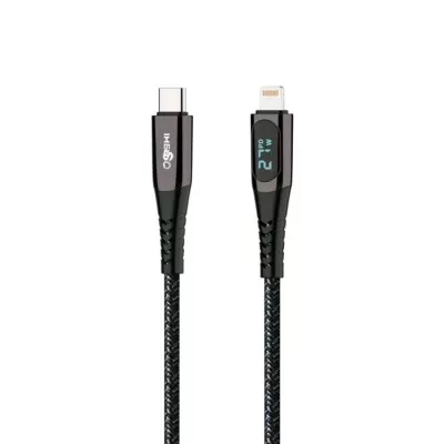 Cabo Tipo C Compatível Lightning 27W 2 Metros Preto Ims-149A