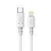 Cabo USB Tipo-C Para Lightning 1M Branco 3A 15W ELG