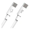 Cabo USB Tipo C para Tipo C 60W 2m Branco ElG Novo