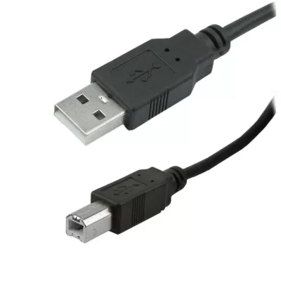 Cabo Para Impressora USB 2.0 - 2 Metros Cor Preta 5+