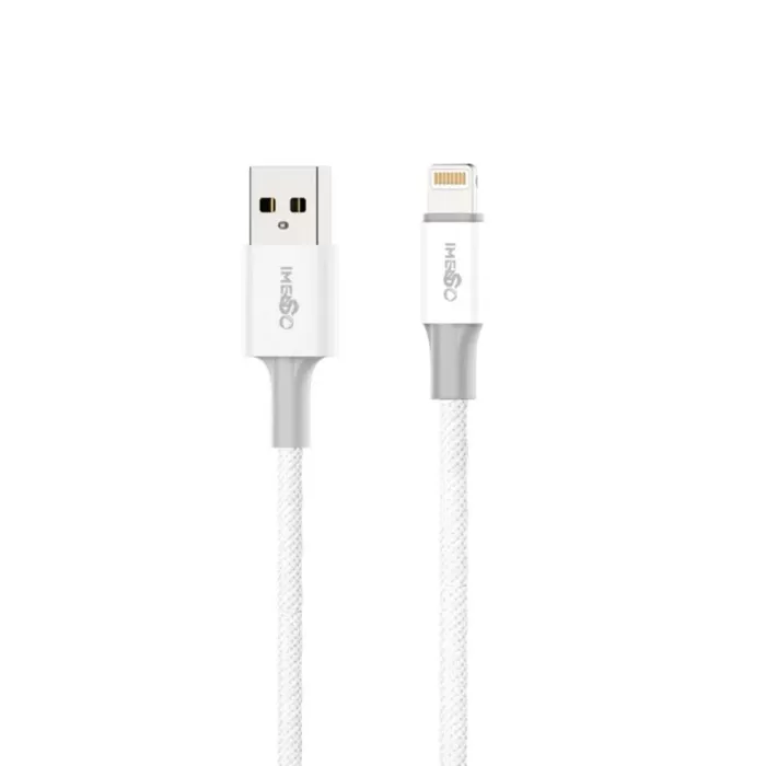 Cabo Usb Compatível Com Lightning 2.4A 2 Metros Branco