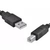 Cabo Usb Para Impressora A Macho X B Macho 3 Metros Preto