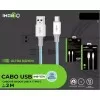 Cabo Usb Para Tipo C 5A 2 Metros Cor Azul - Ims-151A Imenso