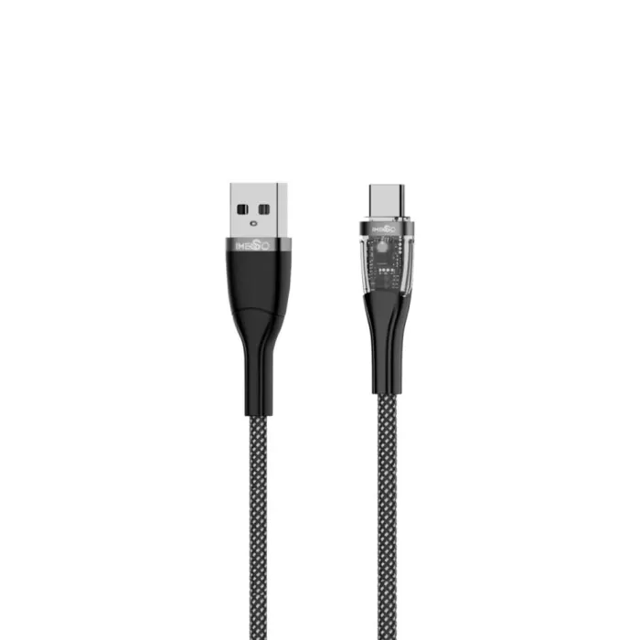 Cabo Usb Para Tipo C 5A 2 Metros Preto Ims-131A Imenso