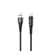 Cabo Usb Para Tipo-C Carga Rápida 2 Metros Preto Ims-147a