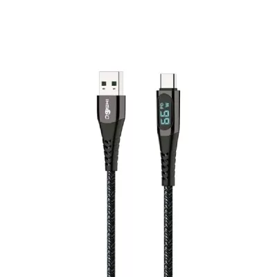 Cabo Usb Para Tipo-C Carga Rápida 2 Metros Preto Ims-147a