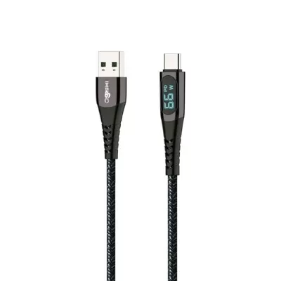 Cabo Usb Para Tipo C Carga Rápida Preto 1 Metro Ims-147
