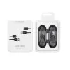 Cabo Usb Para Tipo-C Com 2 Unidades Cor Preto Samsung