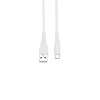 Cabo Usb Tipo-C 1 Metro Branco Maketech Novo