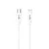Cabo Usb Tipo-C Compatível Com Lightning 27W 2 Metros Branco