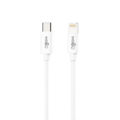 Cabo Usb Tipo-C Compatível Com Lightning 27W 2 Metros Branco