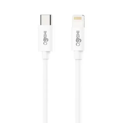 Cabo Usb Tipo C Compatível Lightning 27W 1 Metro Branco
