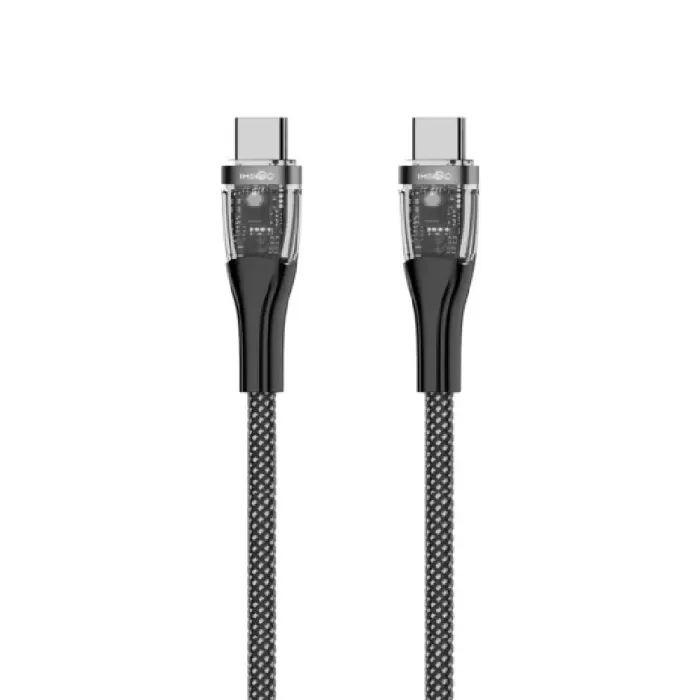 Cabo Usb Tipo C Para Tipo C 60W 2 Metros Preto Ims-132A