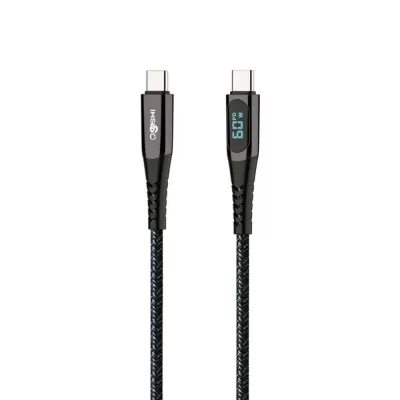 Cabo Usb Tipo C Para Tipo C 60W 2 Metros Preto Ims-148a