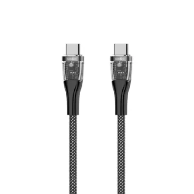 Cabo Usb Tipo C Para Tipo C Com Carga Rápida 1M 60W Preto