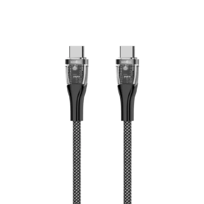 Cabo Usb Tipo C Para Tipo C Com Carga Rápida 1M 60W Preto