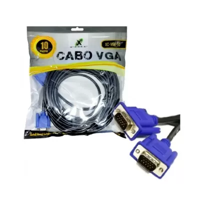 Cabo Vga Macho + Vga Macho 10M Xc-Vga-10 Xcell Novo