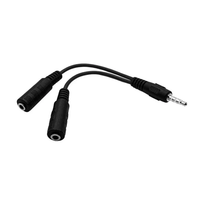 Cabos Adaptadores Multilaser P2-P3 WI409 Preto Novo