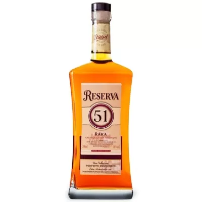 Cachaça 51 Reserva Rara Extra Premium Envelhecida 700ml