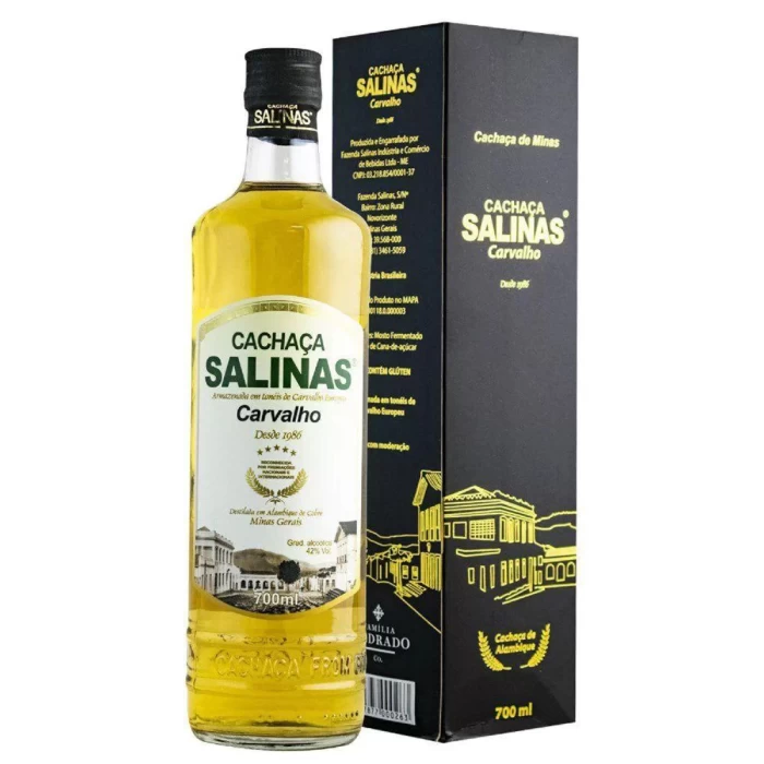 Cachaça Mineira Salinas Carvalho 700ml