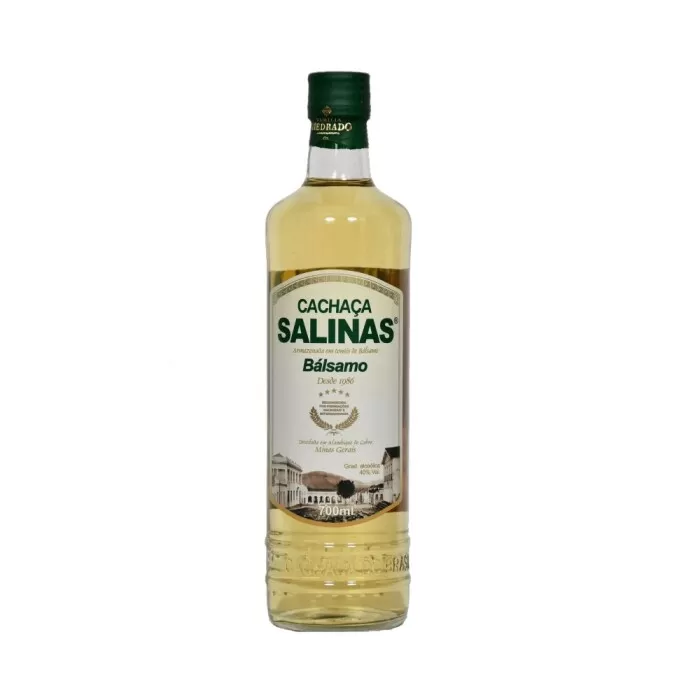 Cachaça Salinas Balsamo Garrafa 700Ml